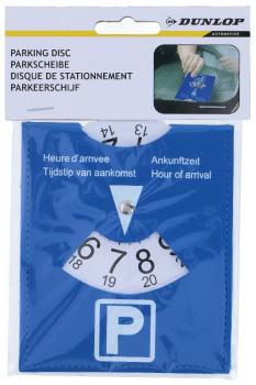 Dunlop Parkscheiben, ca. 15x11 cm, Kunstleder